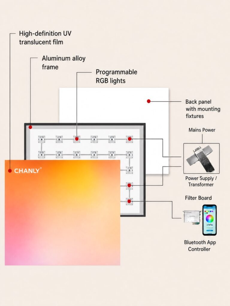 chanly rgb lightbox system hd